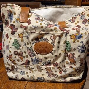 Disney Pooh's Garden Cream Tote